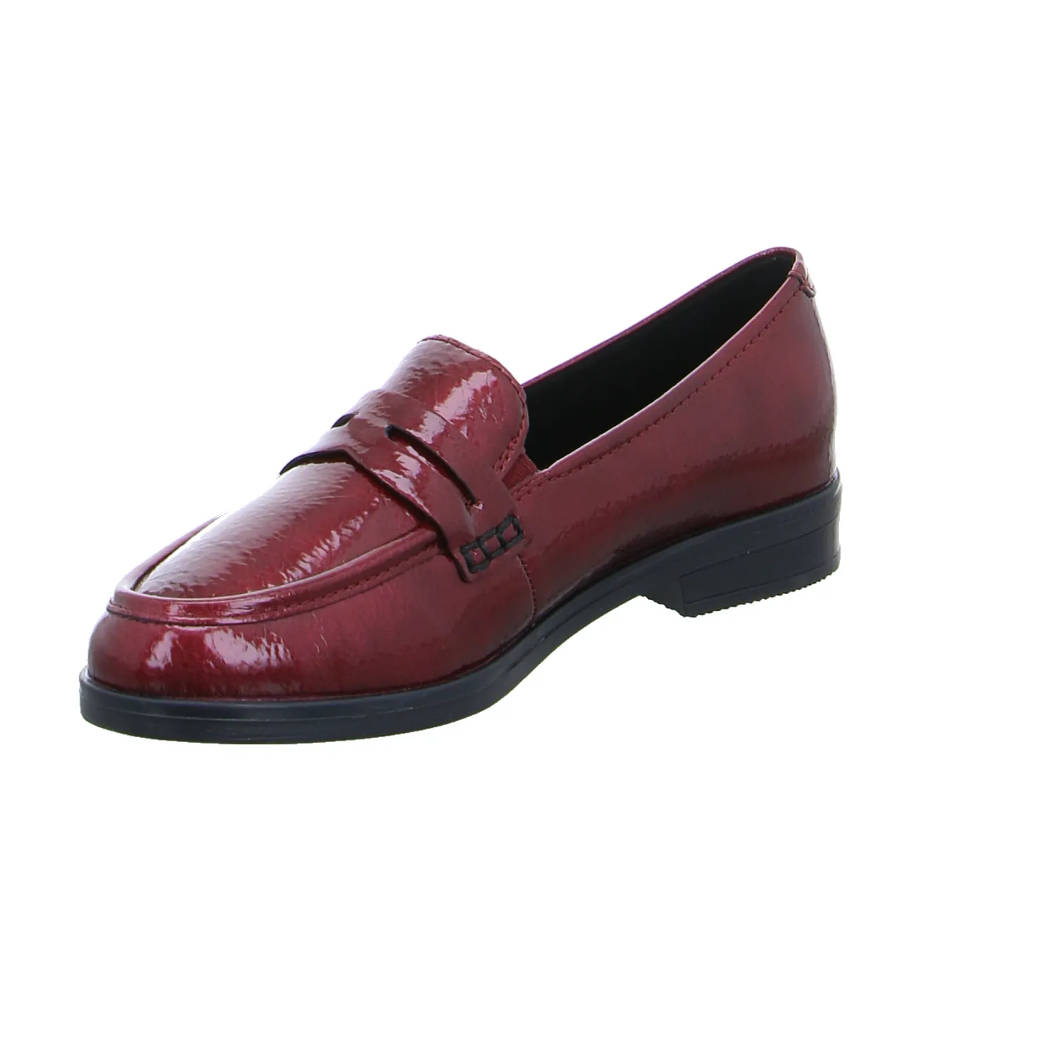 RIEKER Slipper Rot Leder