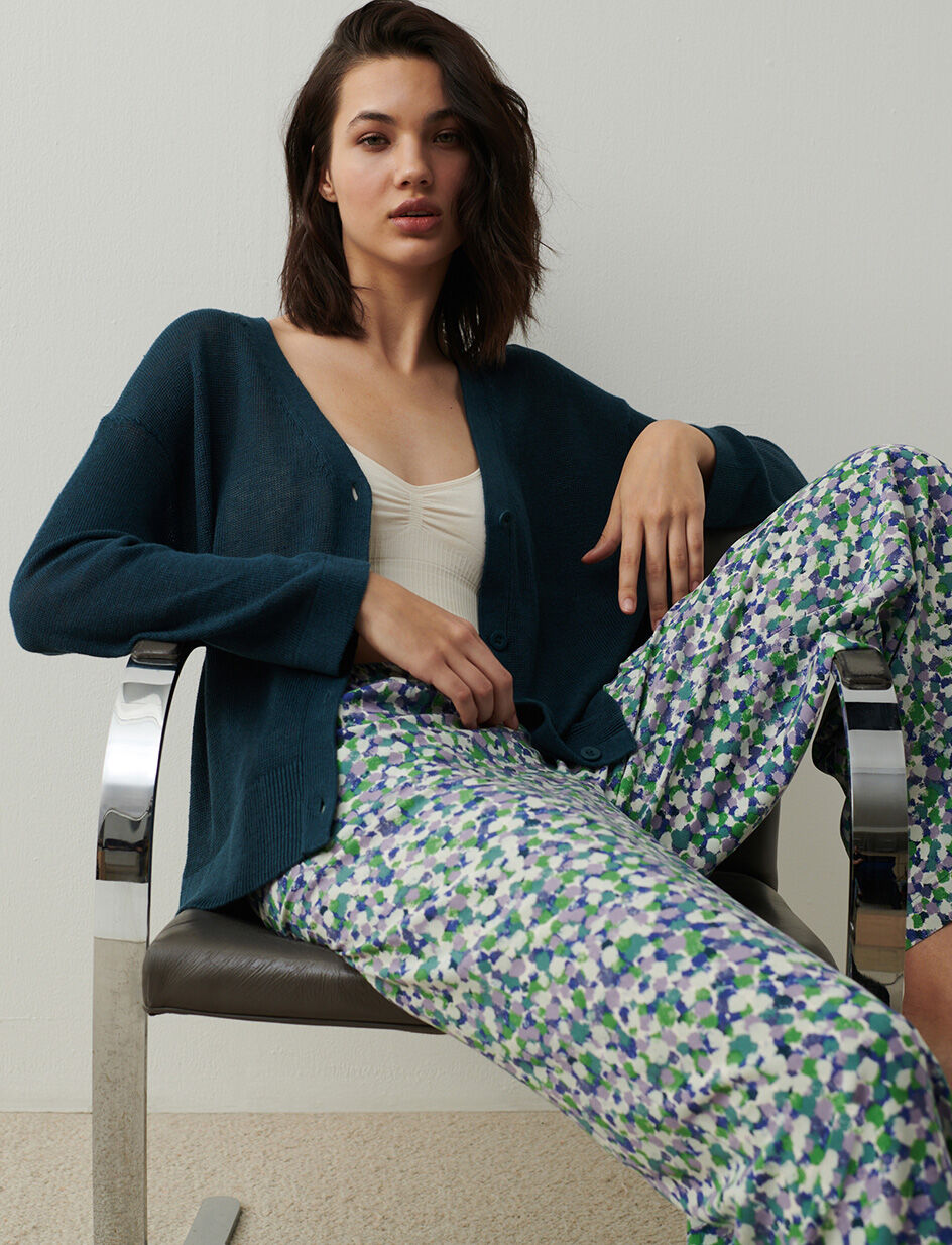 Cardigan manches longues