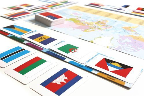 Vlaggen van de Wereld - Educatief Spel - Leerzaam Spel - Geschikt voor Jong en Oud