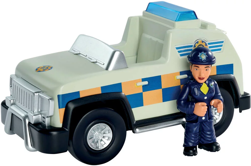 SAM LE POMPIER  MINI 4X4 POLICE 17CM