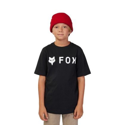 T-Shirt manches courtes Fox ABSOLUTE ENFANT - Noir