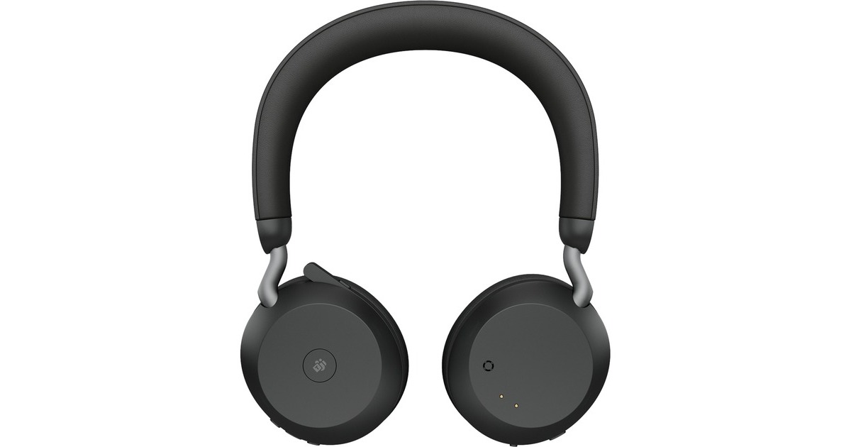 JabraEvolve2 75 on-ear headset  (Zwart, Link380a, Microsoft Teams)