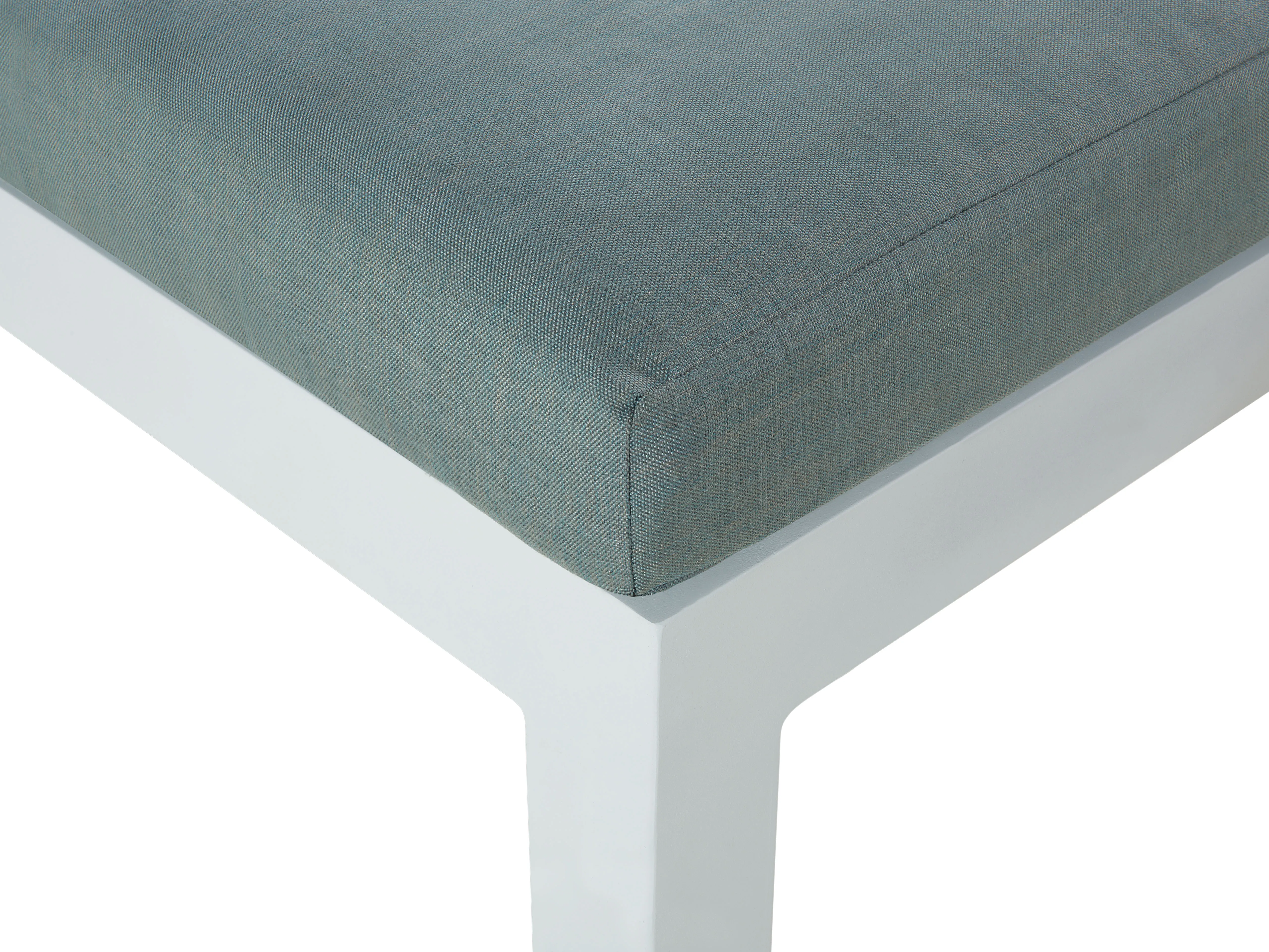Tuin hoekloungeset met tafel 5-zits MESSINA linkszijdig Beige/groen