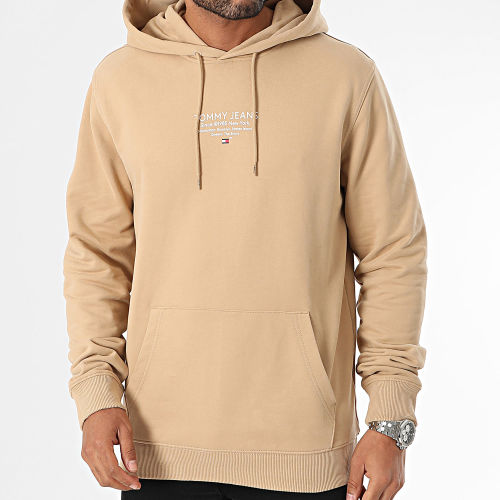 Sweat Capuche Essential Graphic 8409 Beige