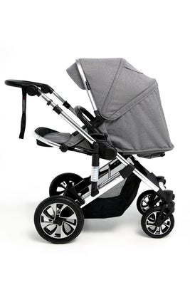 Beemoo Maxi 4 Sportsvogn, Grey/Silver