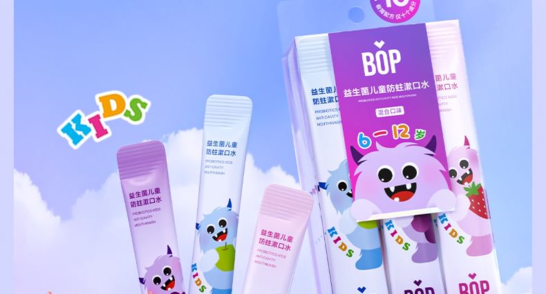 BOP - Probiotische mondspoeling tegen gaatjes voor kinderen