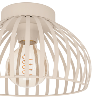 Eglo plafondlamp Mogano-3 Ø28 cm zand
