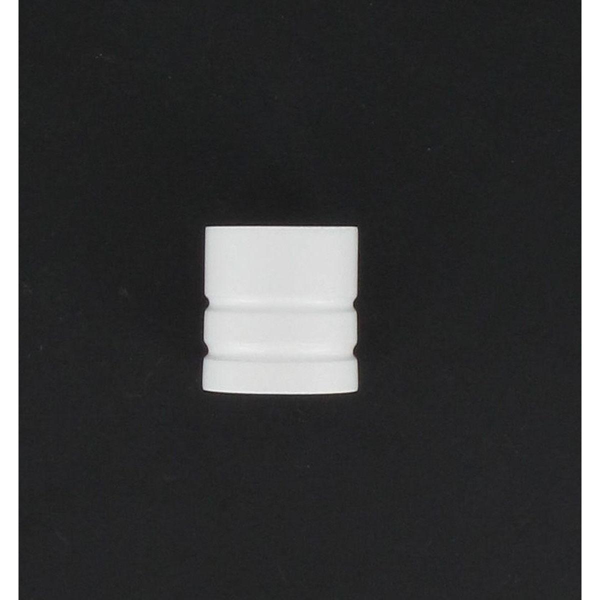 EMBOUT BOUCHON X 2 D20 BLANC