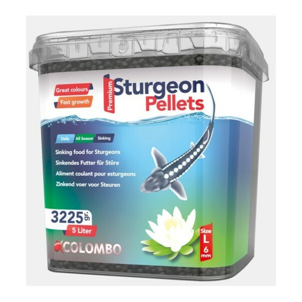Colombo esturgeon food 5l 3250g (6 mm)