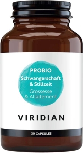 VIRIDIAN Schwangerschaft & Stillzeit Probio Kapseln, 30 Stück