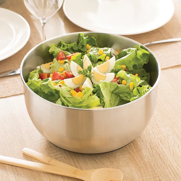 Essoreuse salade inox 25 cm 4,5 L Mathon
