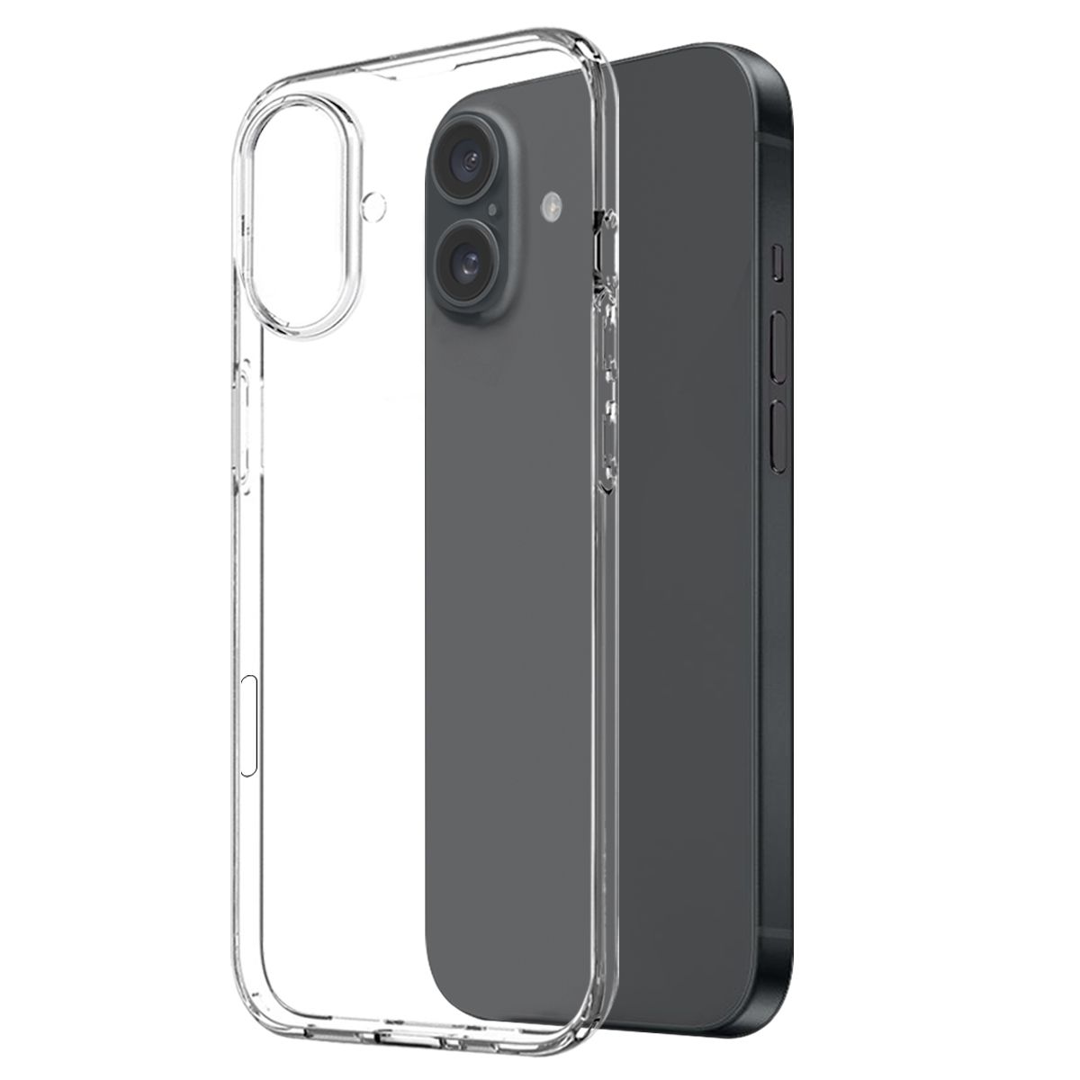 Hülle für Apple iPhone 16 15 14 13 12 Pro Max Mini Case Cover Transparent