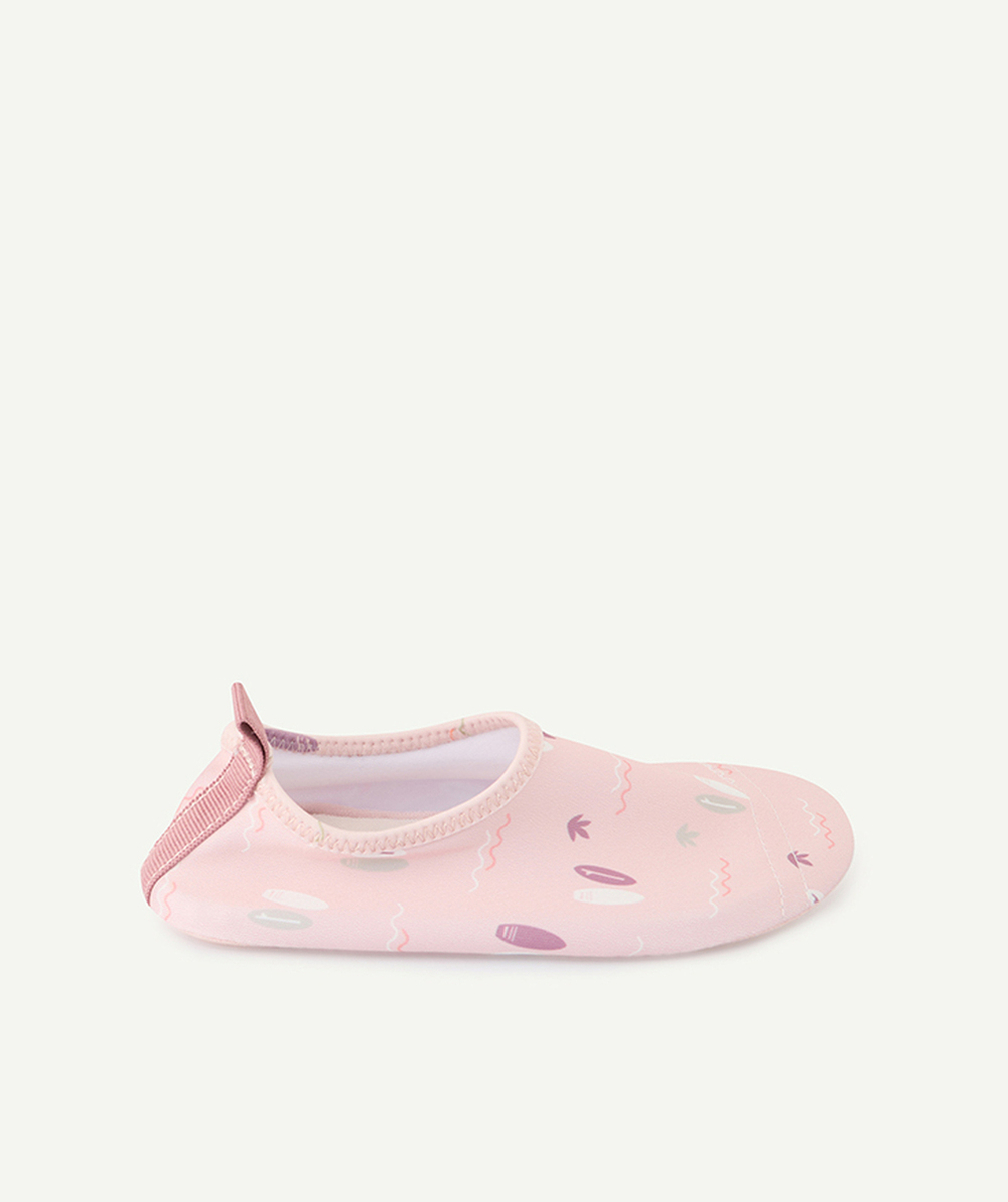 FRESKchaussons de plage anti-uv bébé fille rose