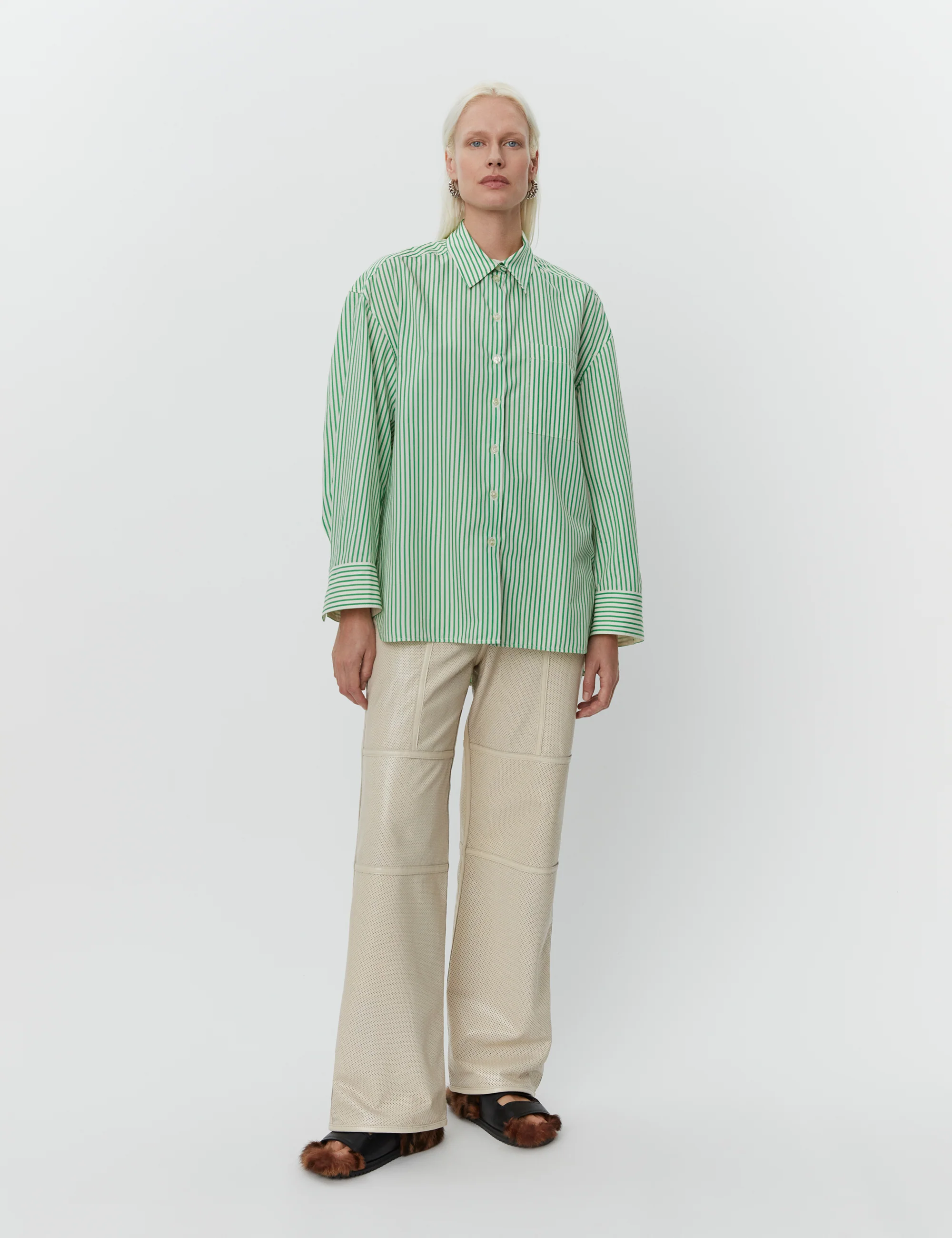 DAY Birger et Mikkelsen  Tan skjorte - Fern Green