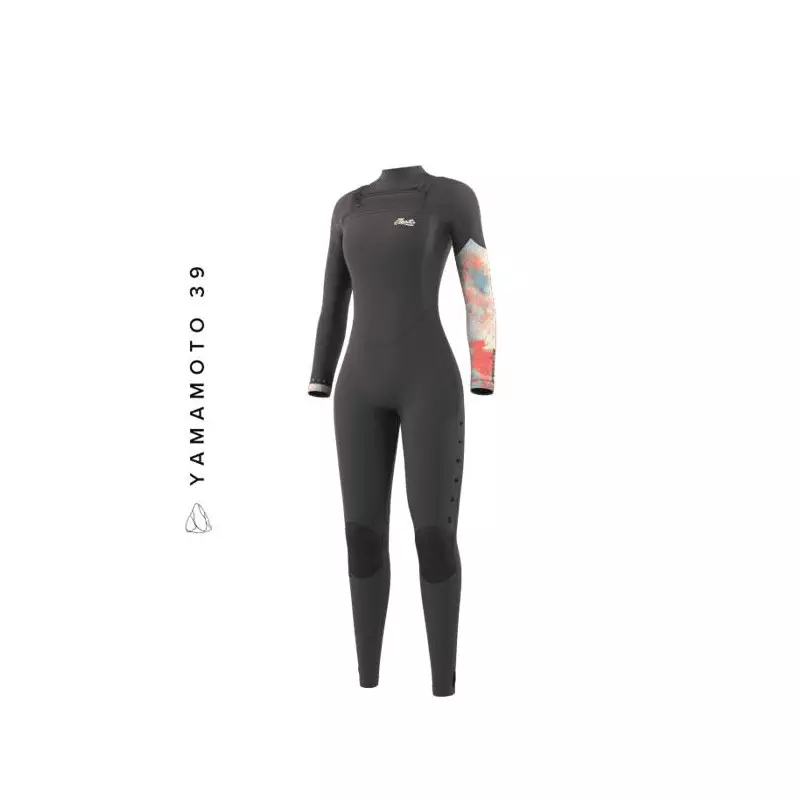 Combinaison intégrale femme MYSTIC Jayde 3/2mm Double Frontzip Dark Grey