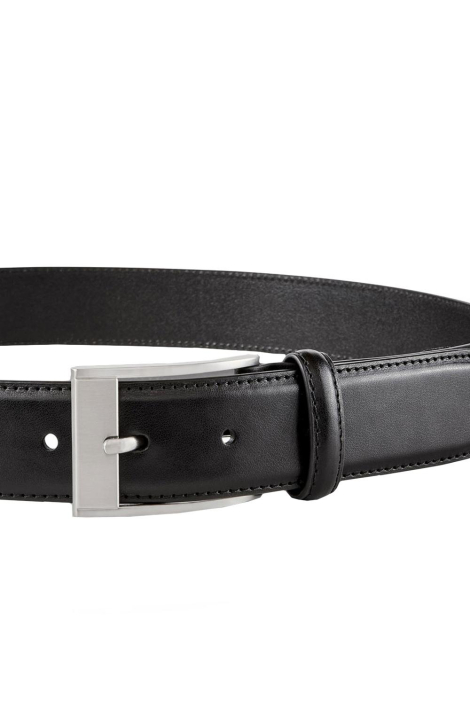 Lerros zwarte heren riem