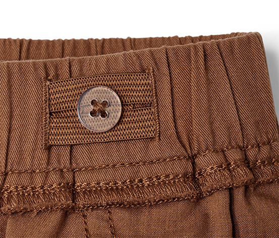 Kinder-Pull-on-Pants – Fit »Ella«, braun