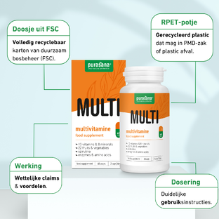 Purasana Multivitamine Capsules 60CP