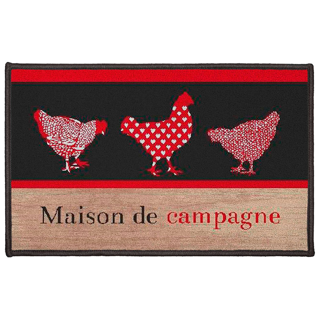 Tapis de passage maison de campagne 50x80cm