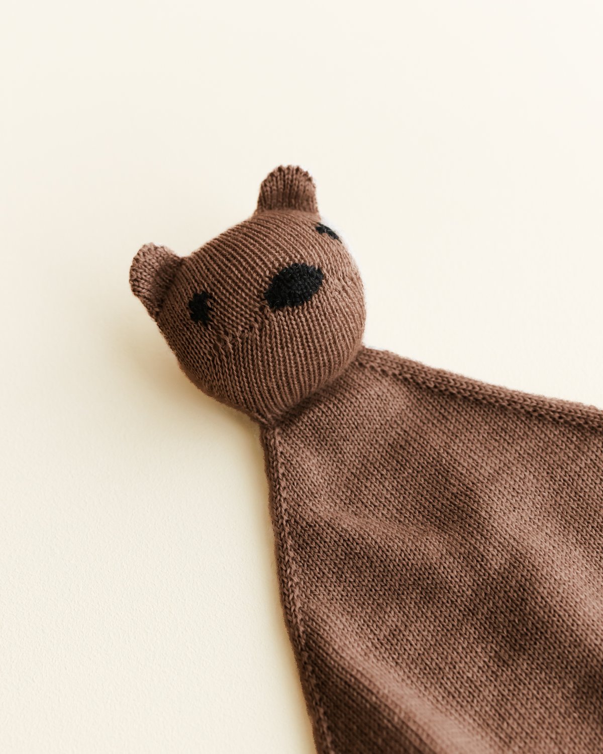Kosebamse Koseklut – 100% Merino, Ubehandlet Ull | Teddy Tokki
