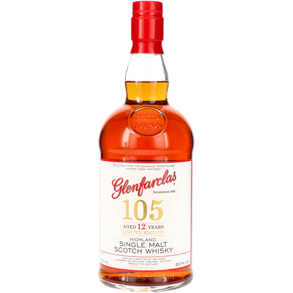 Glenfarclas 105 12 Years Sherry Cask Limited Edition 70 cl