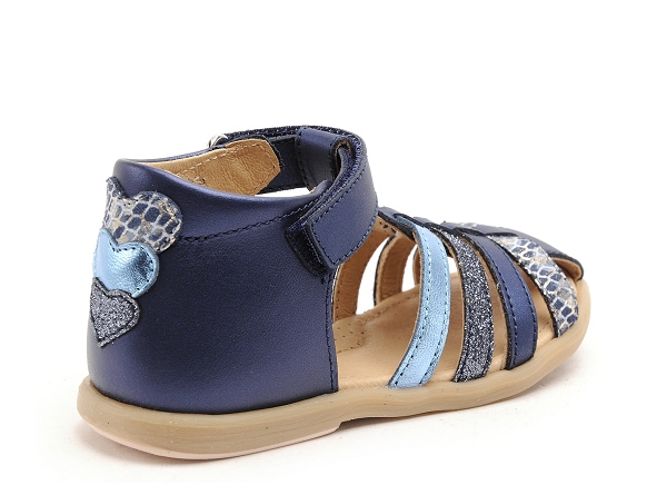 Babybotte nu pieds bebe teriyaki bleu