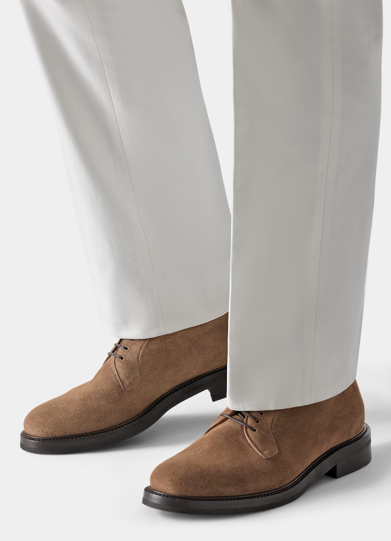 Derbies marron clair - Fabrication italienne