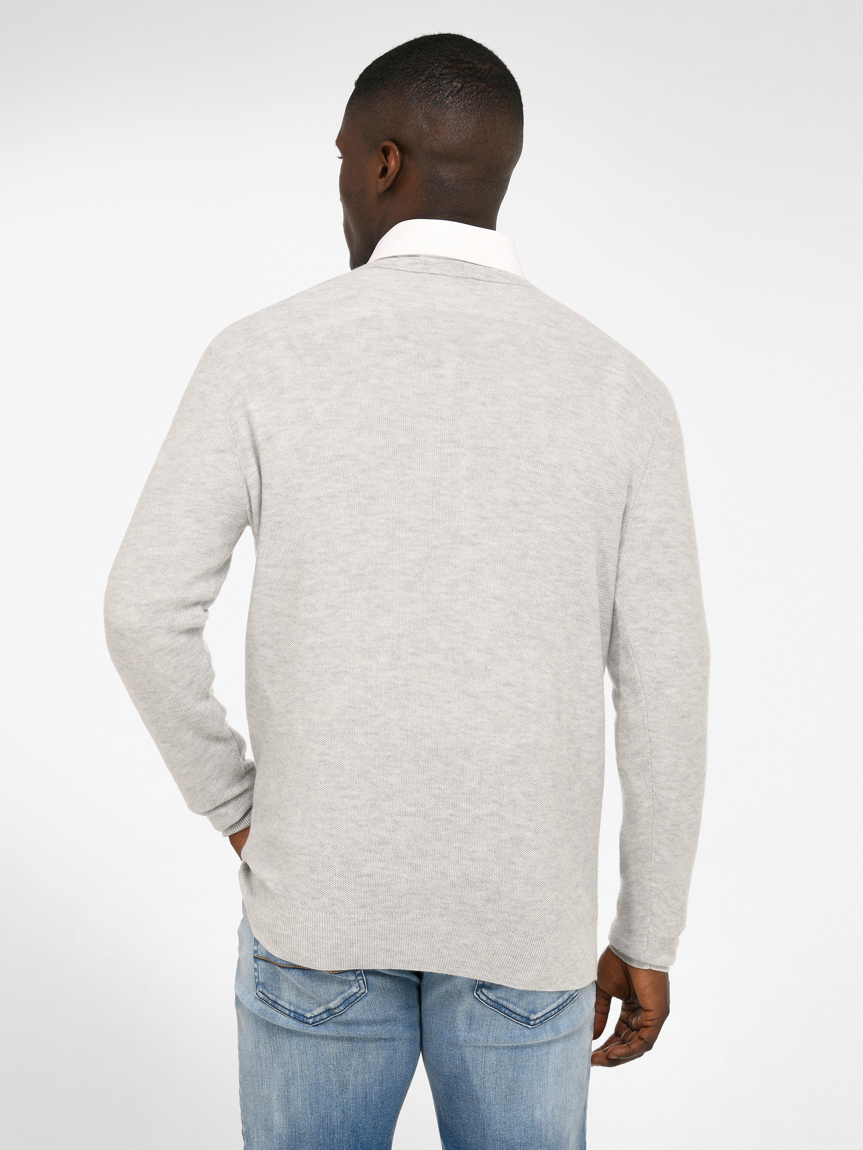 Rundhals-Pullover