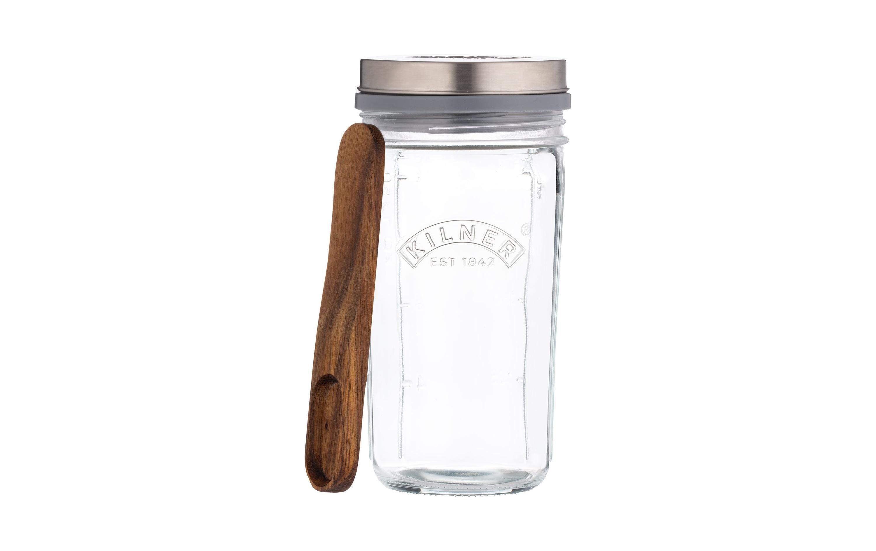 Kefir Fermenter Set 500 ml, 1 StückSet zum Fermentieren inklusive Silikondeckel und Luftschloss