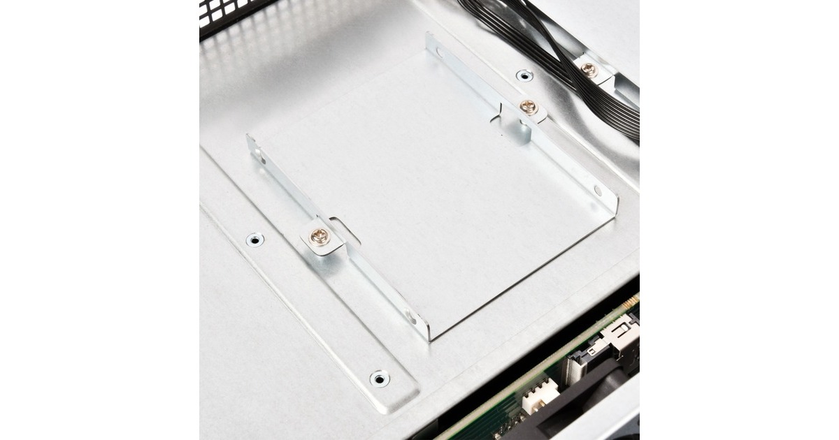 SilverStoneRM21-308 rack behuizing  (Zwart | 1x USB-A 2.0 | 1x USB-A 3.2 (5 Gbit/s))