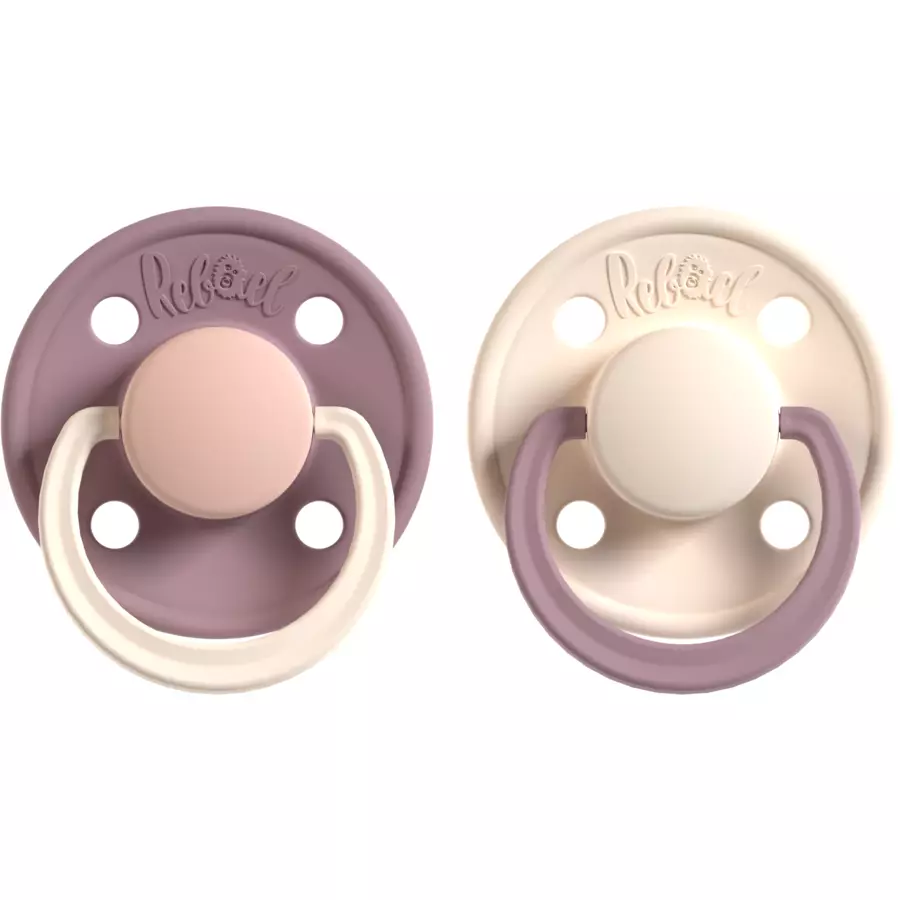 Rebael Schnuller 2er-Pack 0-6 M Misty Soft MouseFrosty Pearly Rhino