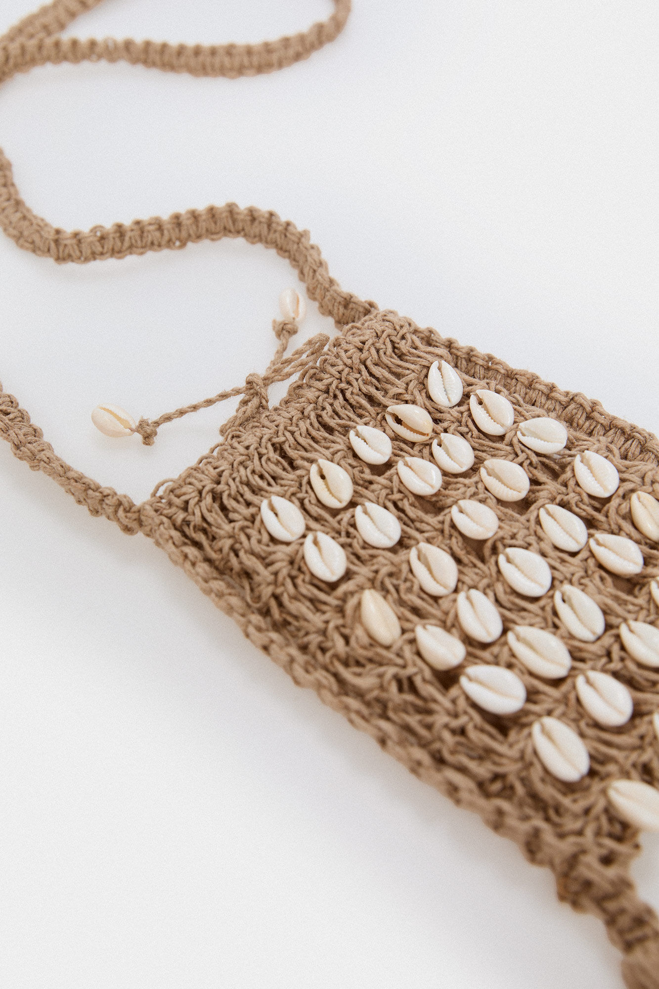 Conchas de bolso - Bege