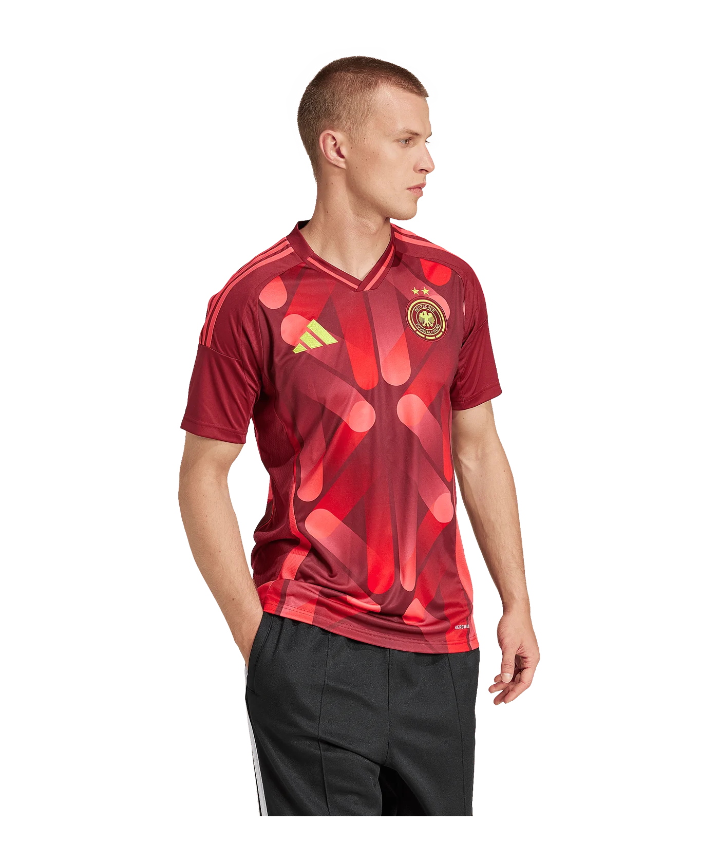 adidas DFB Deutschland Trikot Away EM 2025 Rot