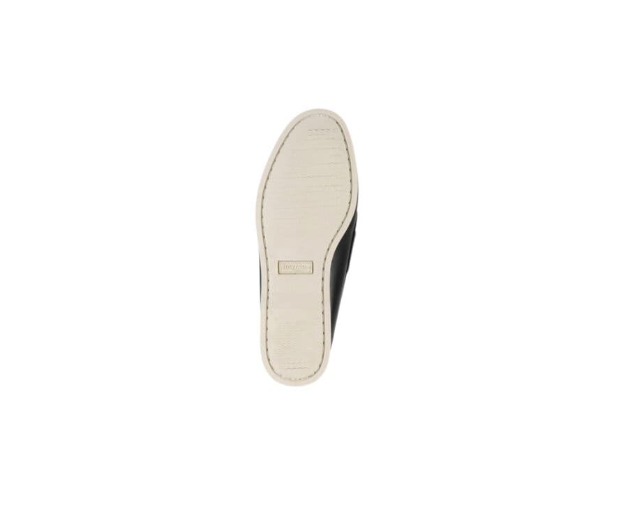 Chaussures bateau homme cuir Bleu Marine - TRAWLER
