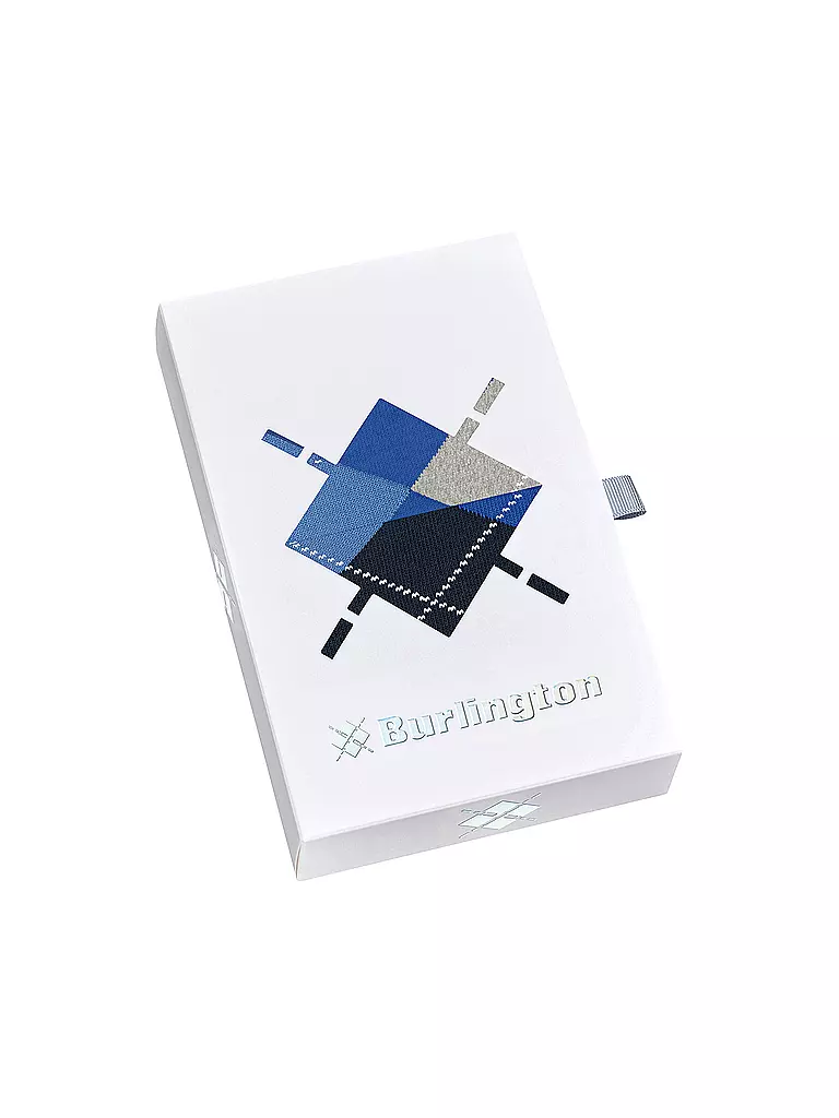 BURLINGTON Herren Socken Geschenkebox 2er Pkg 40-46 sortiment blau