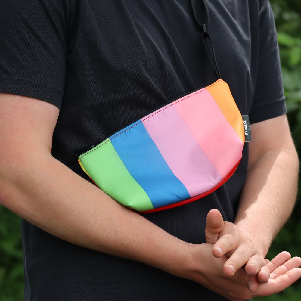 Crossbody tas Zeeman x Fraenck Wit kopen? Goed en goedkoop