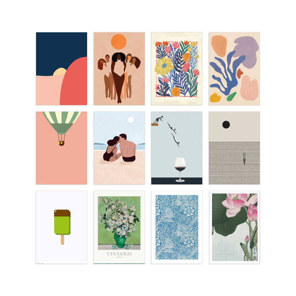 Poster & Frame  Forever Young kortpakke, 12 stk. - A6