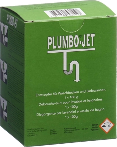 PLUMBO JET Ablaufreiniger, 2 x 100g