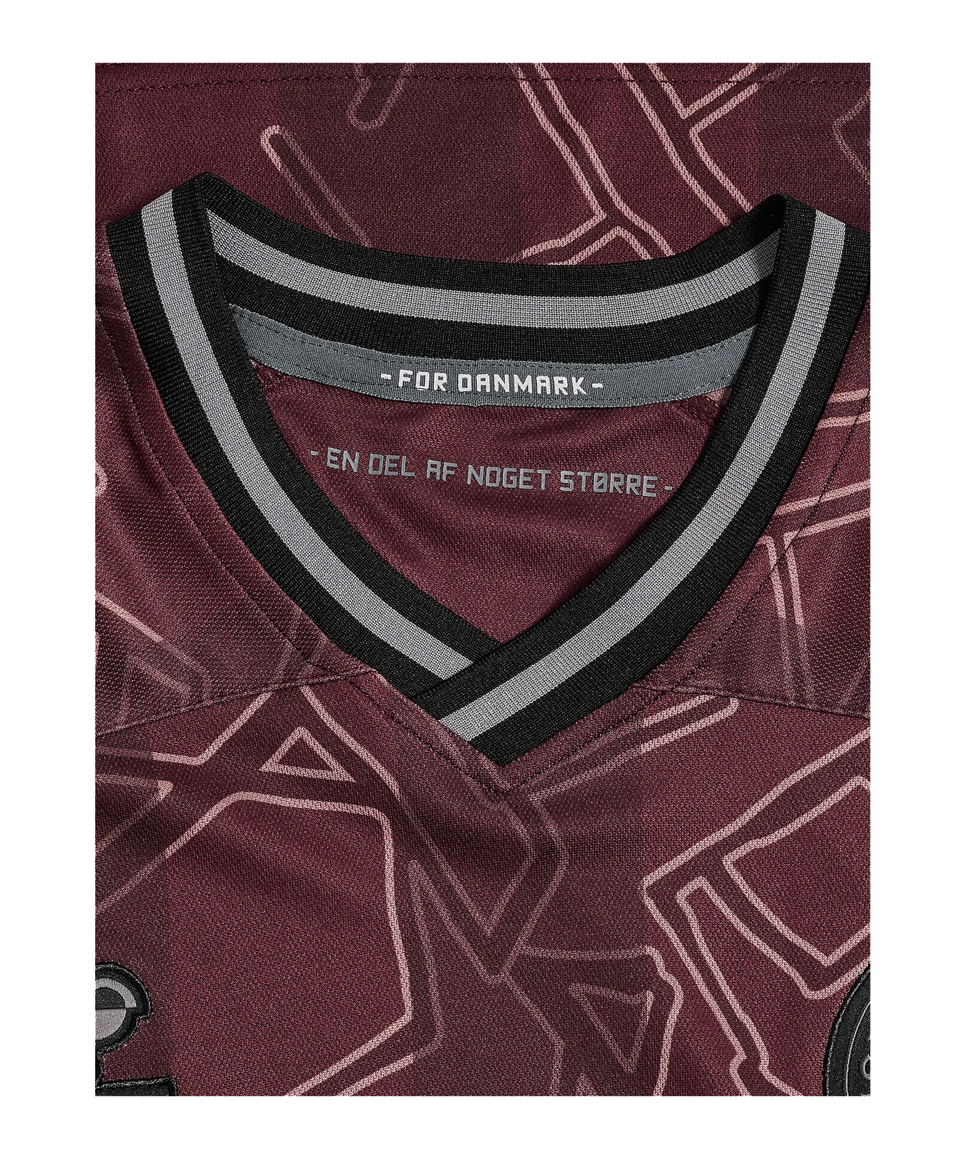 Hummel Dänemark x Halo Trikot 2024 Blau F8186