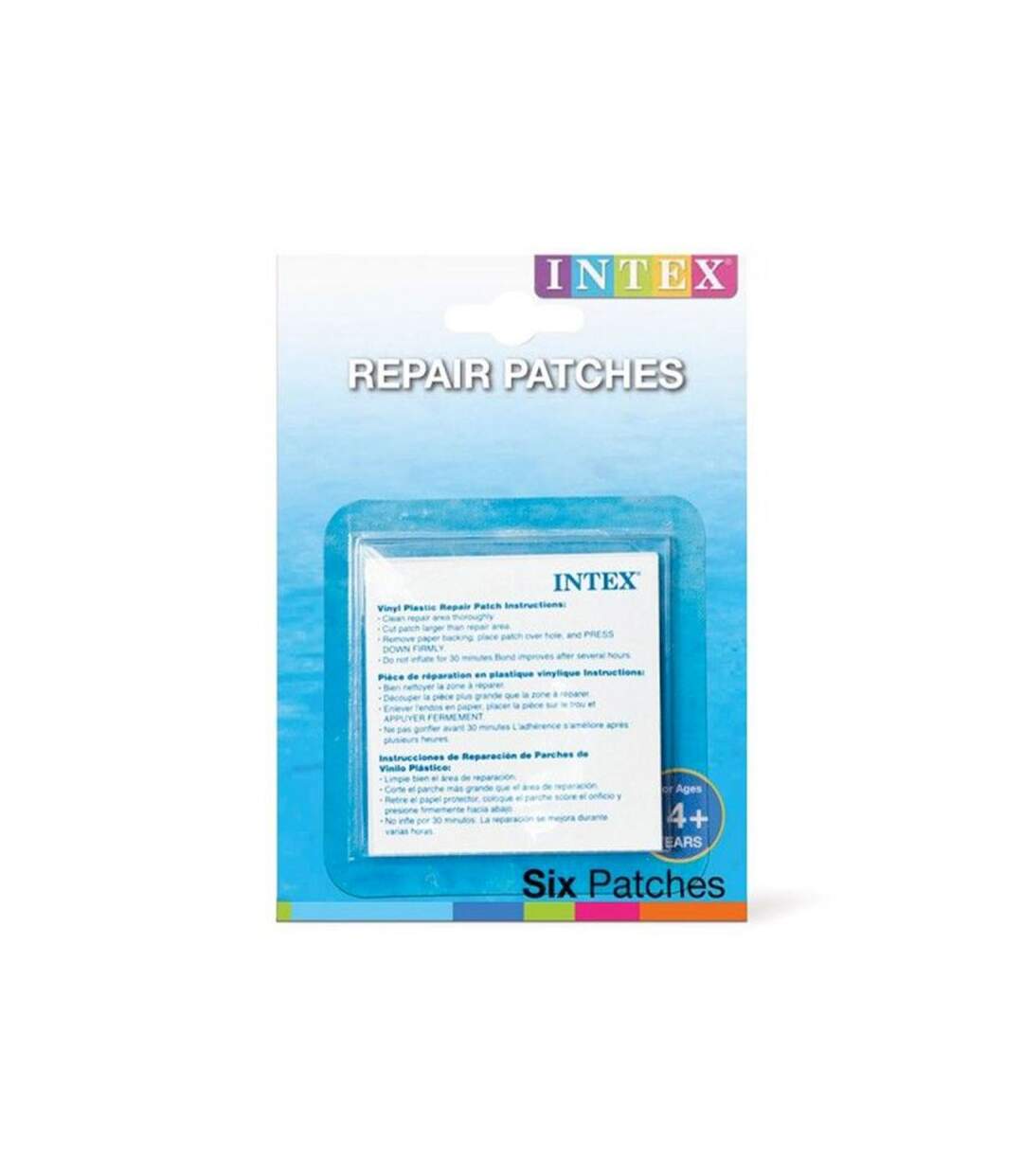 Rustine de Réparation Autocollante 15cm Transparent