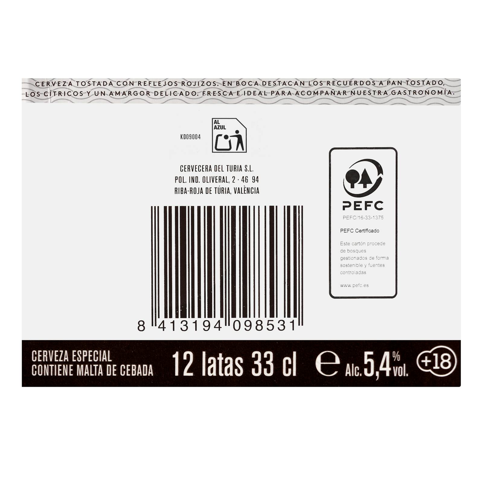 Bière grillée Turia