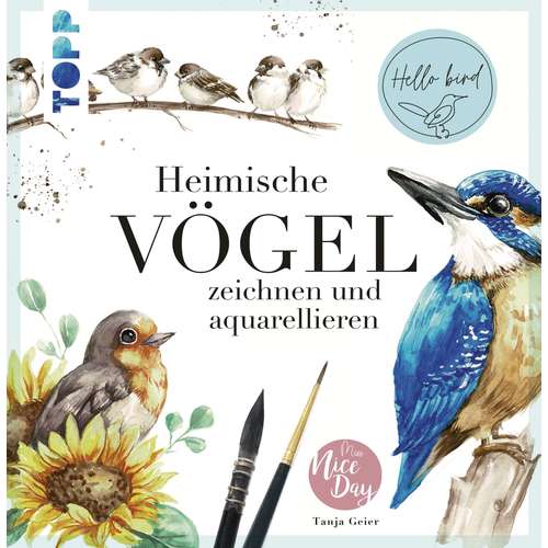 Heimische Vögel zeichnen und aquarellieren