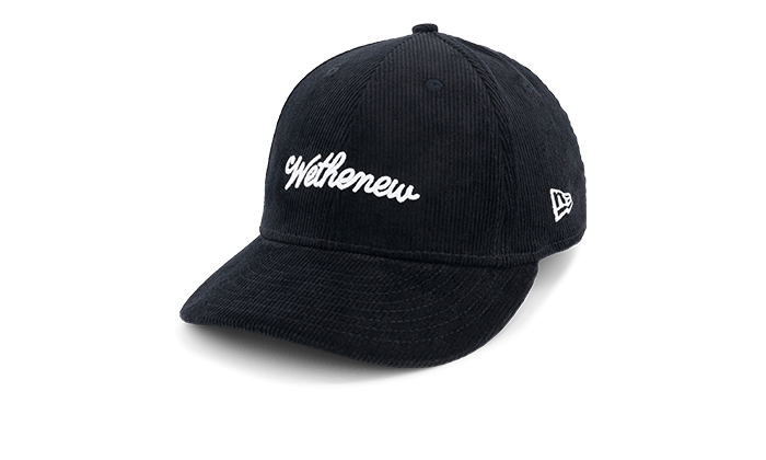 59FIFTY Low Profile Black Corduroy Cap - 48h Delivery