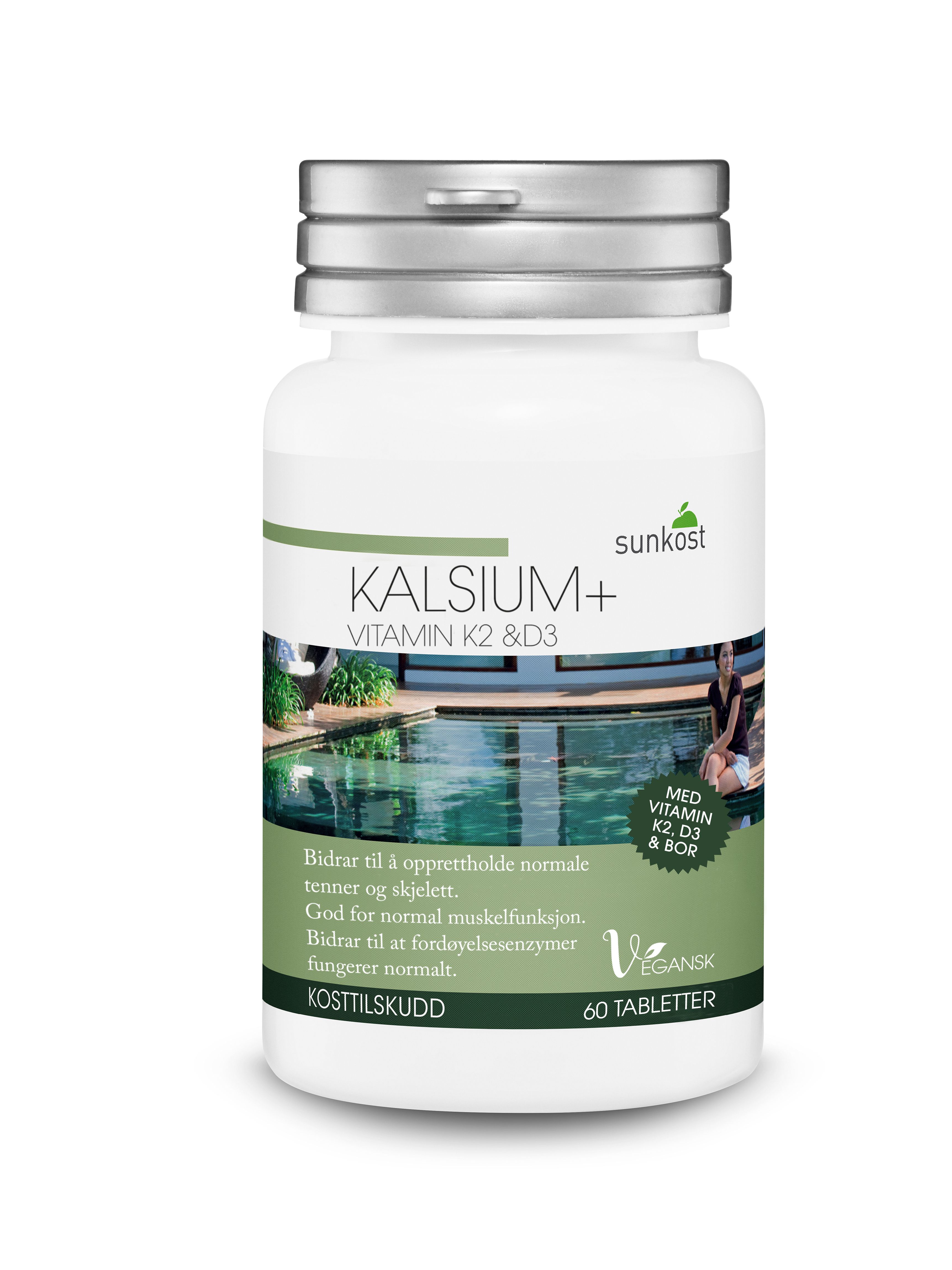 Sunkost Kalsium   Vitamin K2 & D3