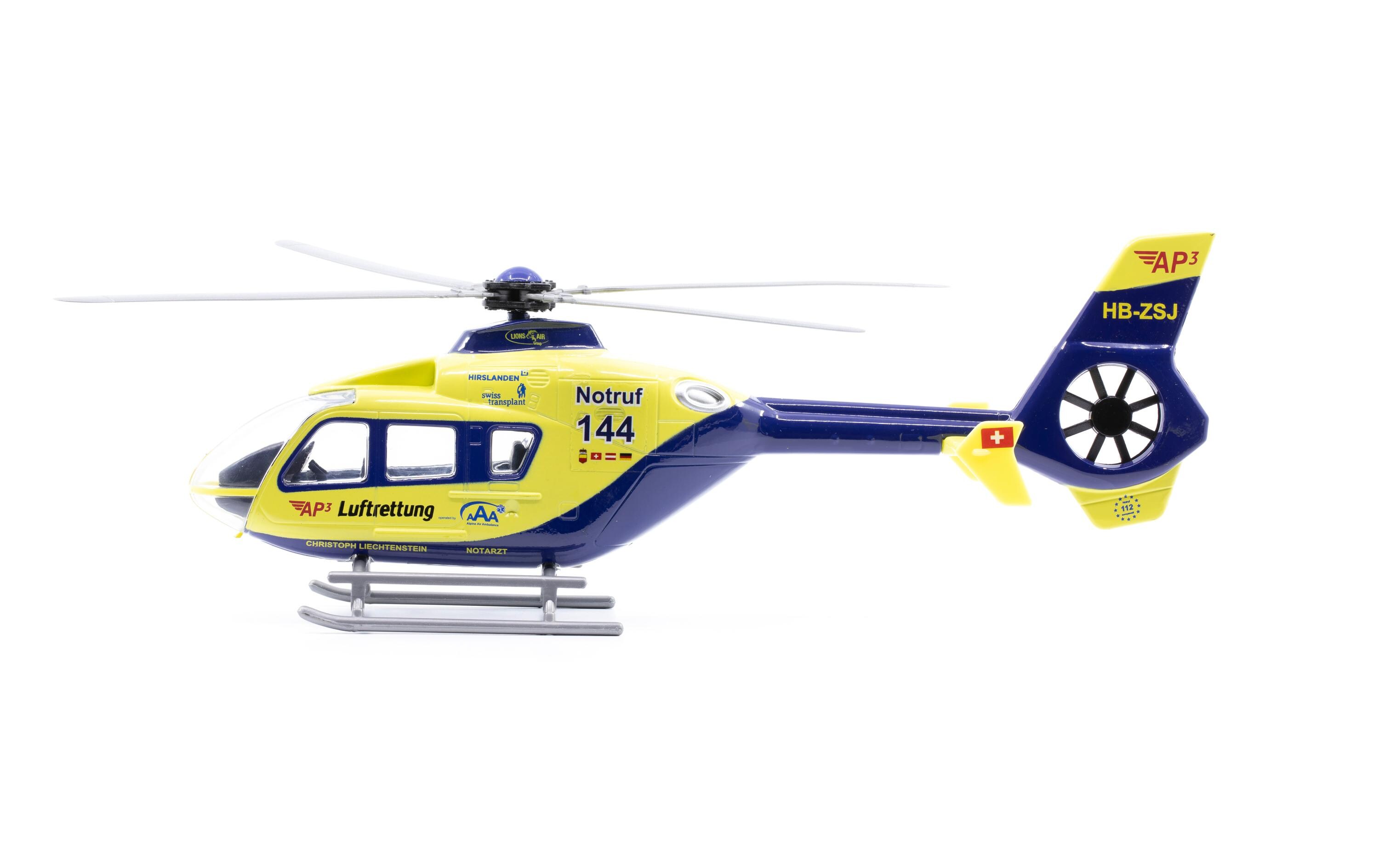 Toy EC-135 Alpine Air Ambulance Heli 1:55Midi Modellbausatz EC-135