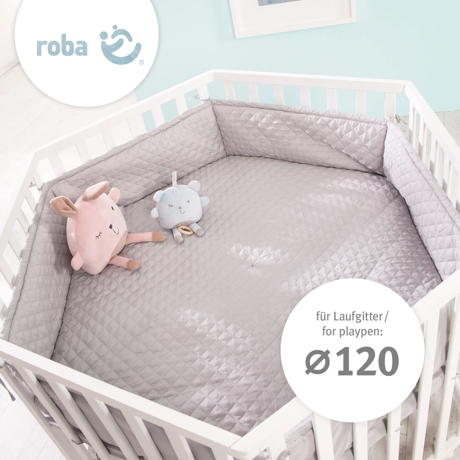 roba Laufgittermatratze 6-eckig safe asleep®