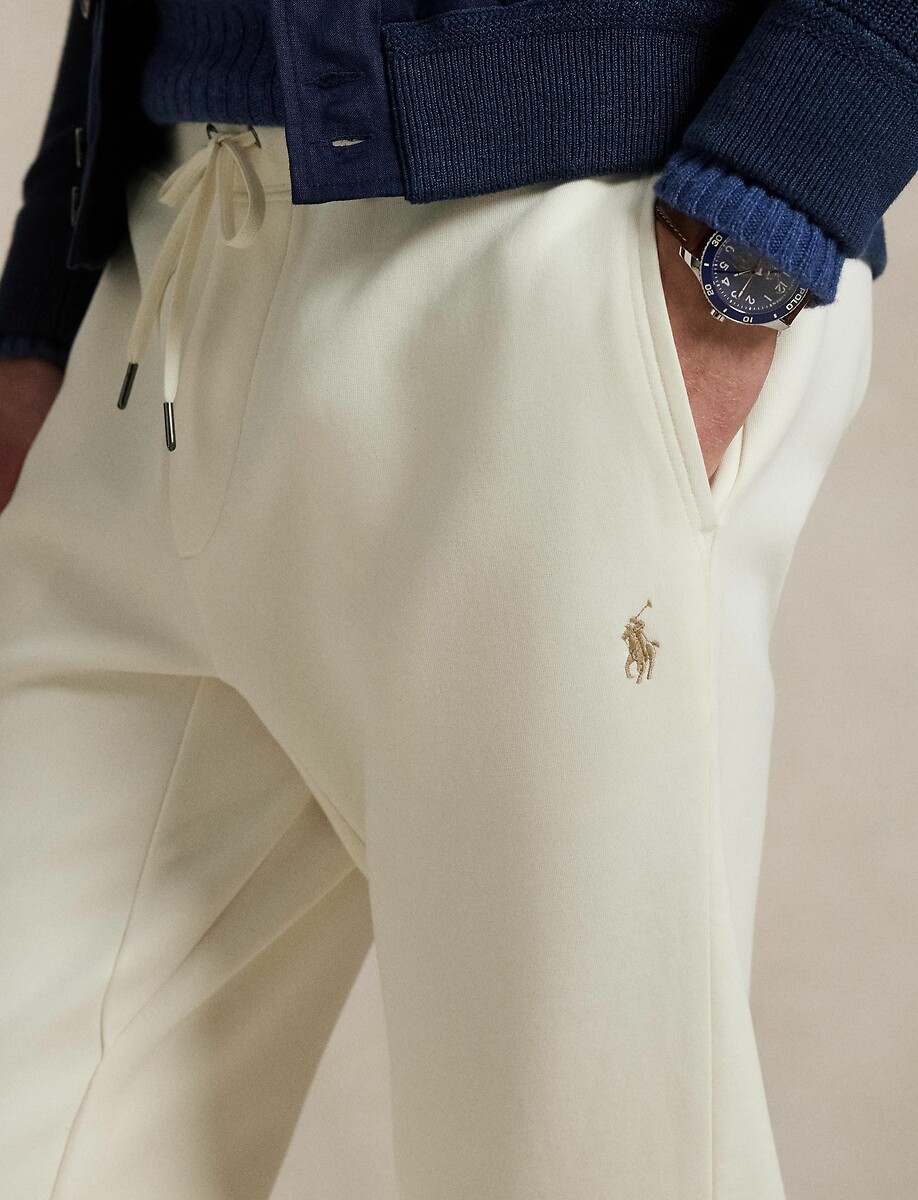 POLO RALPH LAUREN<br>Calças esportivas de malha dupla
