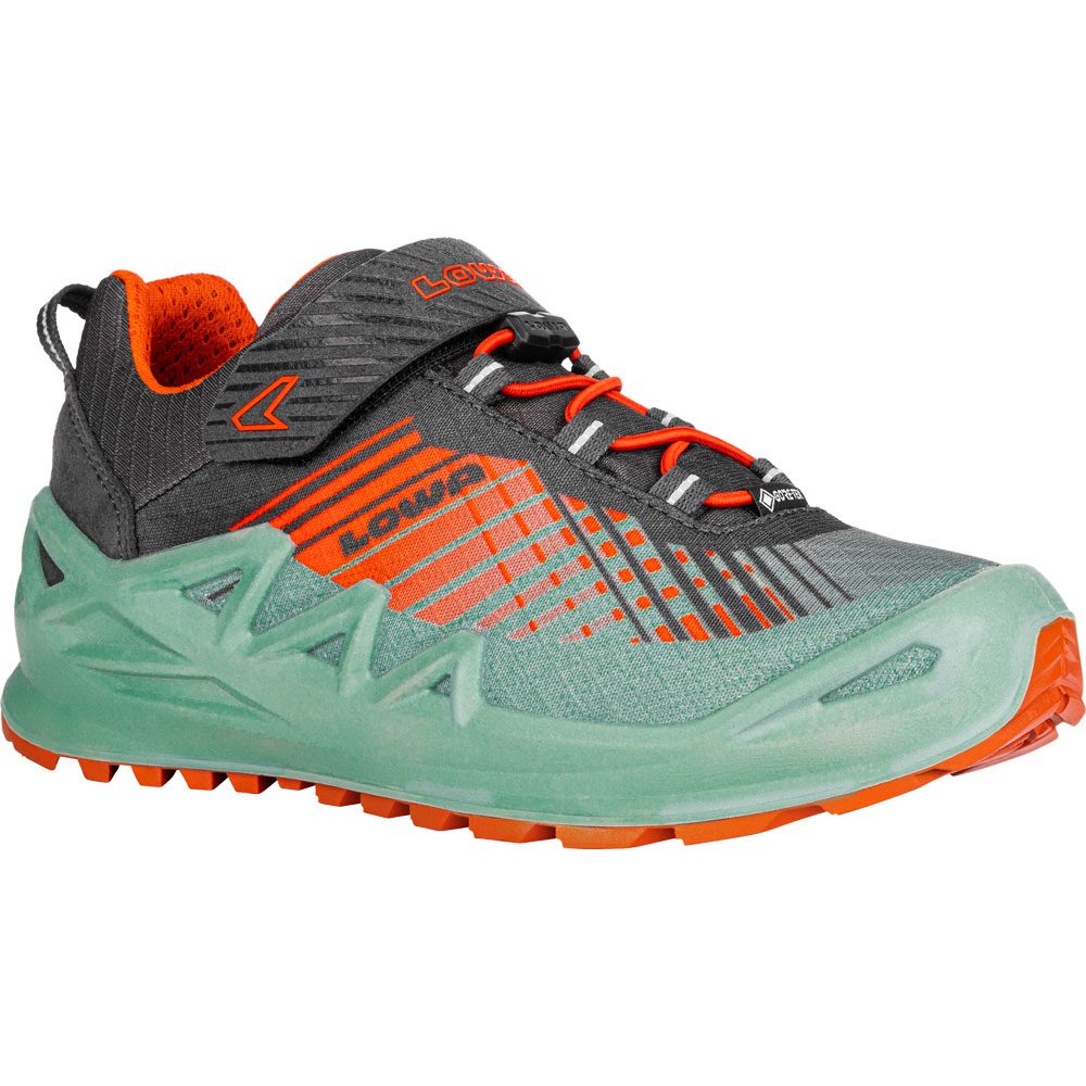 LOWA Merger GORE-TEX® Junior VCR LO Wanderschuhe Kinder arktis