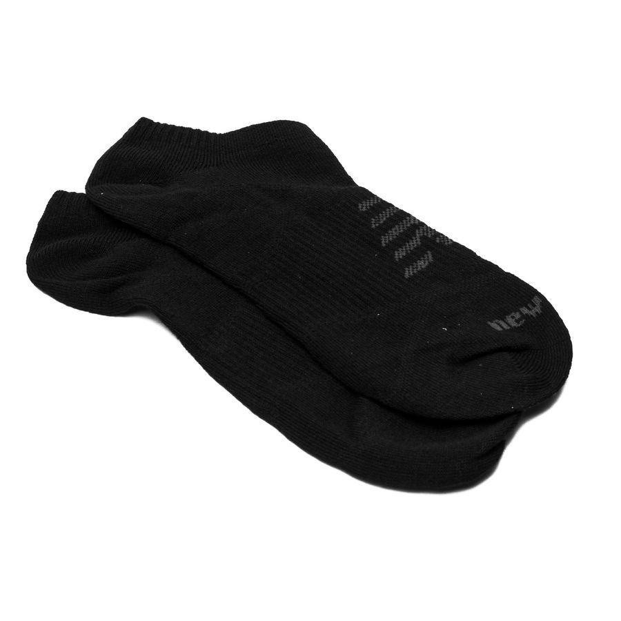 New Balance Chaussettes Flat Knit No-Show Pack de 3 - Noir