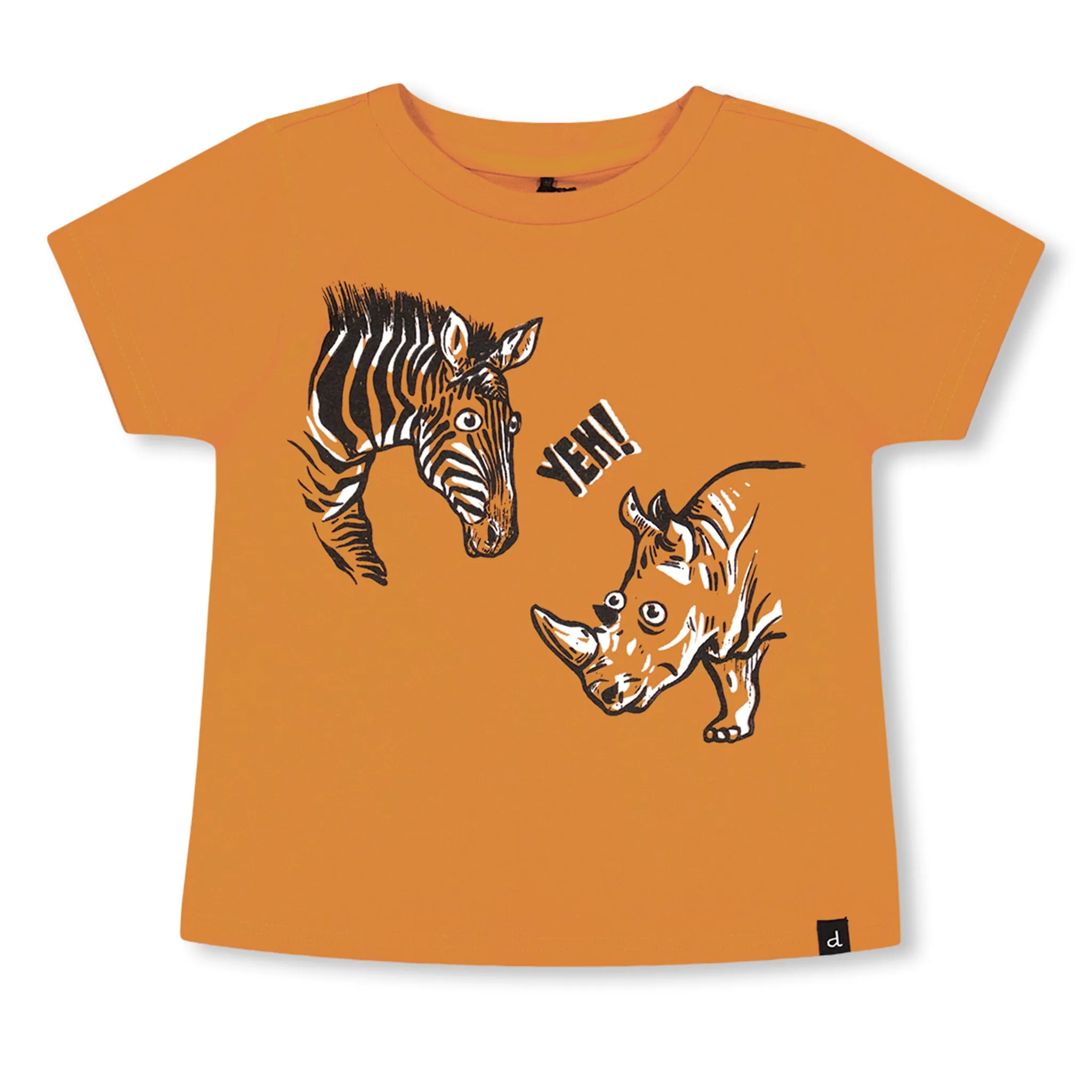 Deux par Deux T-shirt Animaux Safari 3-6ans